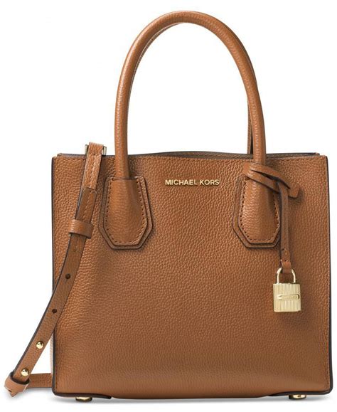 michael kors studio mercer medium bonded leather messenger|Michael Studio Mercer Medium Bonded.